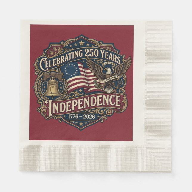 America’s 250th Celebration Napkins (Front)