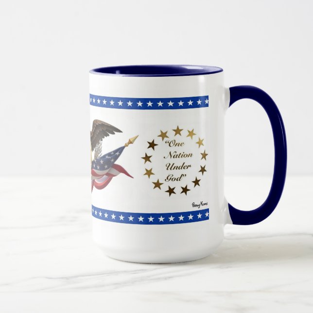 America’s 250th Celebration Of Freedom/Independece Mug (Right)