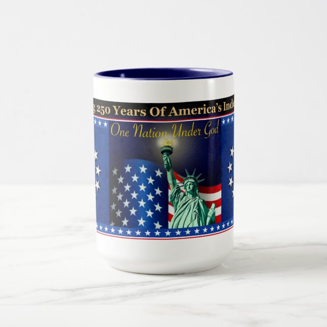 America’s 250th Celebration Patriotic Mug  (Center)
