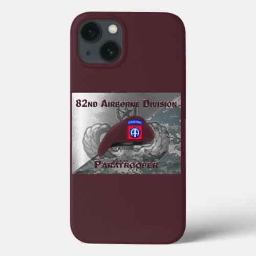 Americaâs 82nd Airborne Divisio iPhone 13 Case