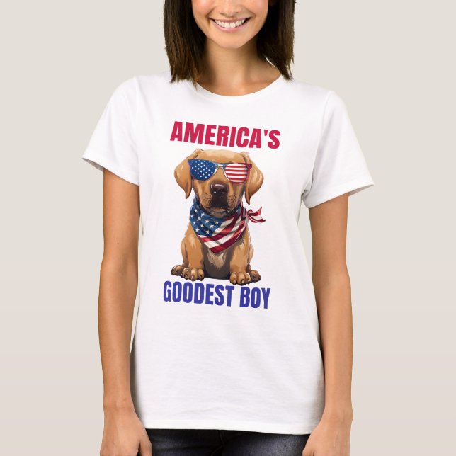America’s Goodest Labrador T-Shirt (Front)