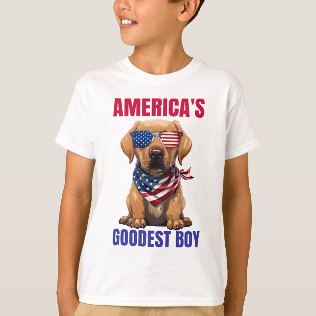 America’s Goodest Labrador T-Shirt (Front)
