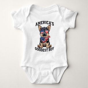 America’s Goodest Shepherd Baby Bodysuit