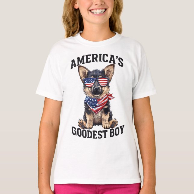 America’s Goodest Shepherd T-Shirt (Front)