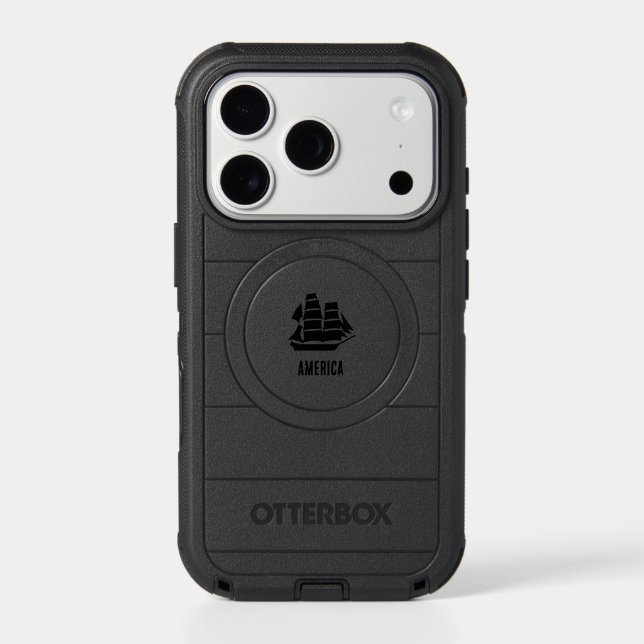 America Sailing Ship Otterbox iPhone Case (Back)