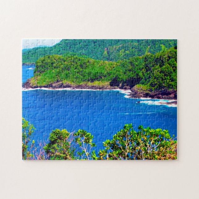 America Samoa Sea Scene. Jigsaw Puzzle (Horizontal)