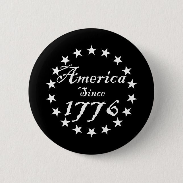 America Since 1776 Button (Front)