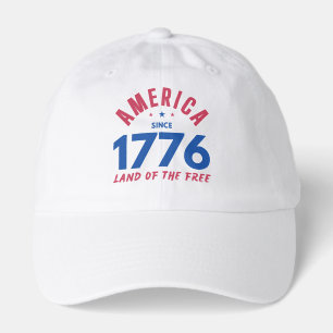 AMERICA SINCE 1776 LAND OF THE FREE HAT