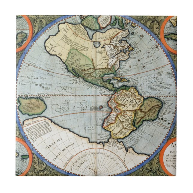 America Sive India Nova Ceramic Tile (Front)