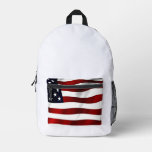 America snow America is cultural America high scho Printed Backpack