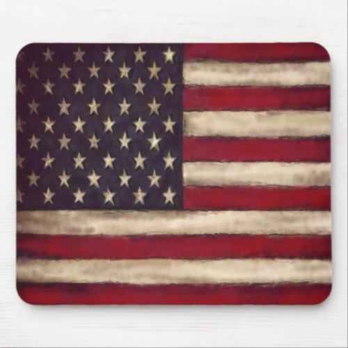 America Stars and Stripes Mouse Pad