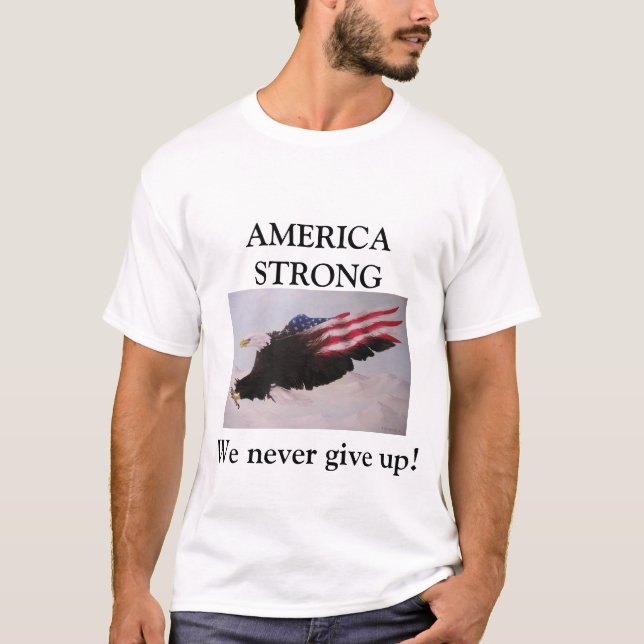 AMERICA STRONG T-Shirt (Front)