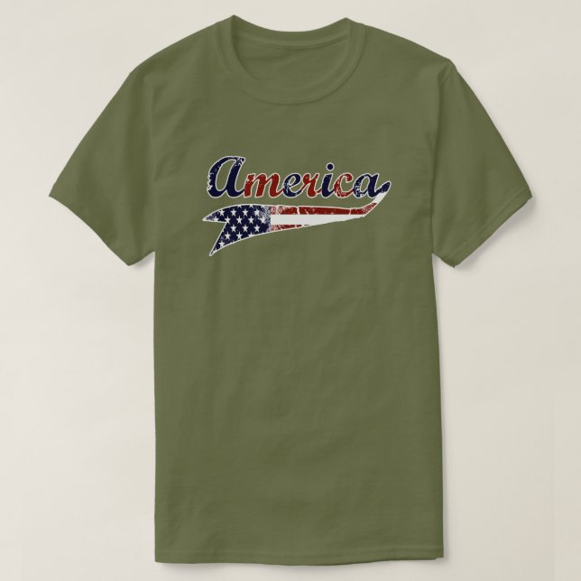 America Swash T-Shirt (Design Front)