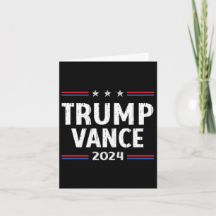 America Take America Back Trump Vance 2024 Vice Pr Card