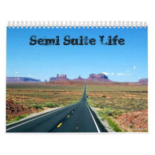 America The Beautiful As Seen From A Big Rig Calendar