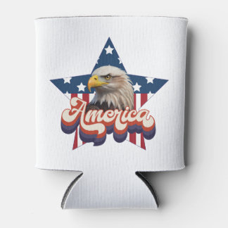 America the Beautiful Can Cooler