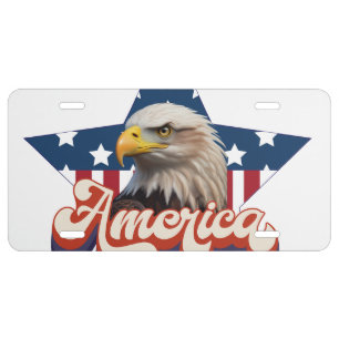 America the Beautiful License Plate