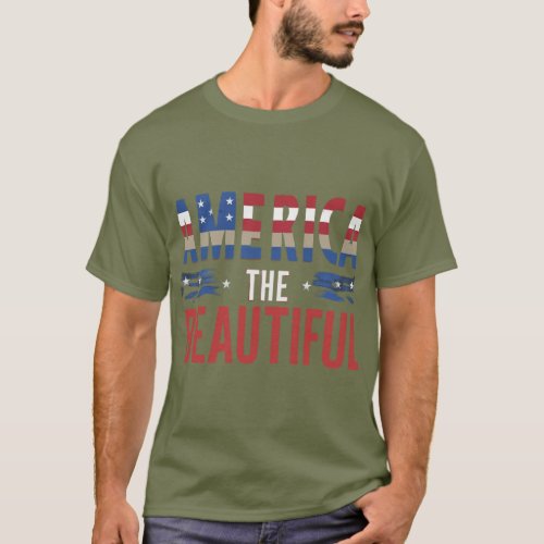 America the Beautiful T_Shirt