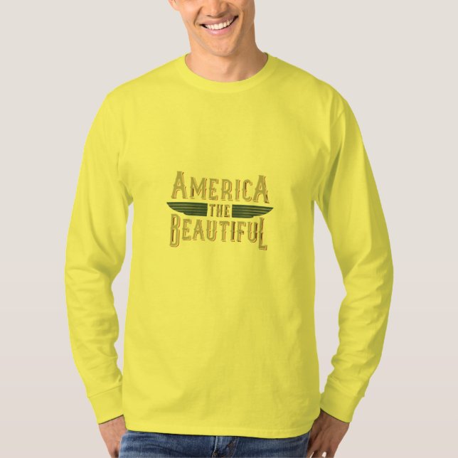 America the Beautiful T-Shirt (Front)