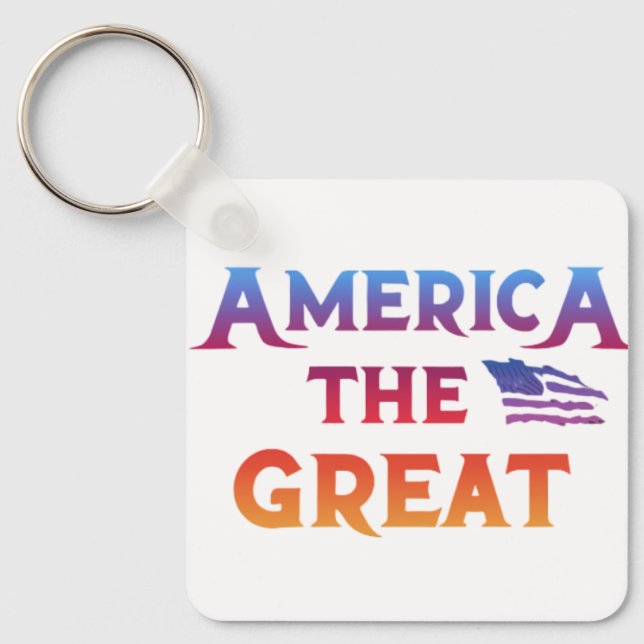 America the Great Keychain (Front)