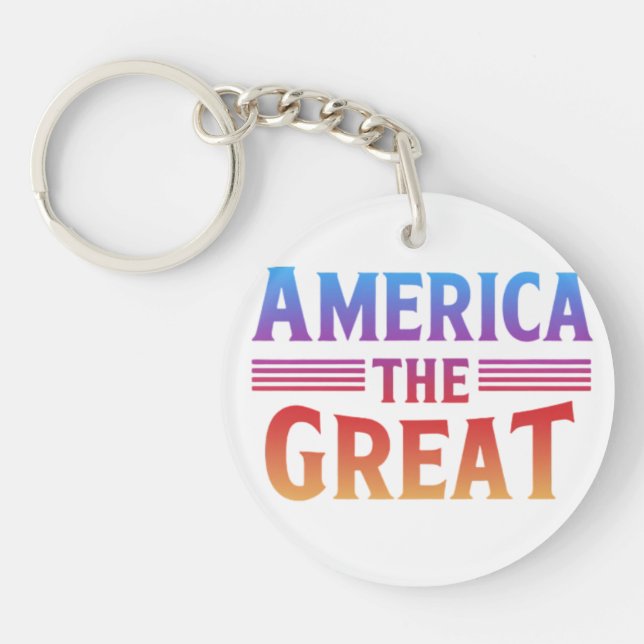 America the Great Keychain (Front)