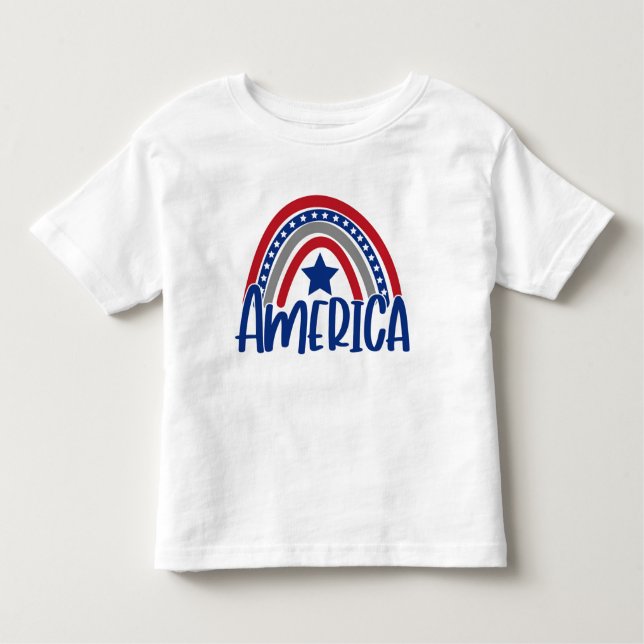 America  toddler t-shirt (Front)