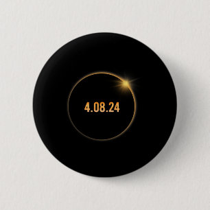 America Totality 04 08 24 Total Solar Eclipse 2024 Button