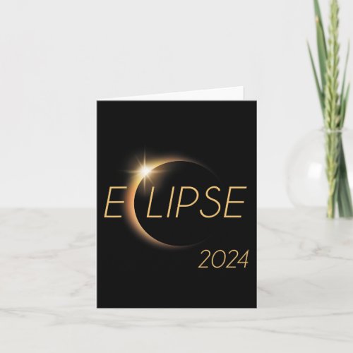 America Totality 04 08 24 Total Solar Eclipse 2024 Card