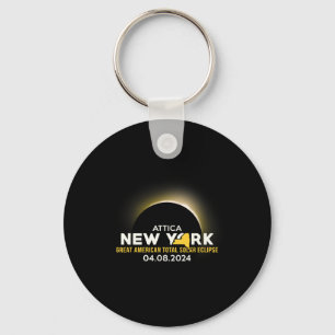 America Totality 04 08 24 Total Solar Eclipse 2024 Keychain
