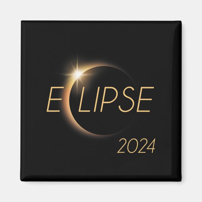America Totality 04 08 24 Total Solar Eclipse 2024 Magnet (Front)
