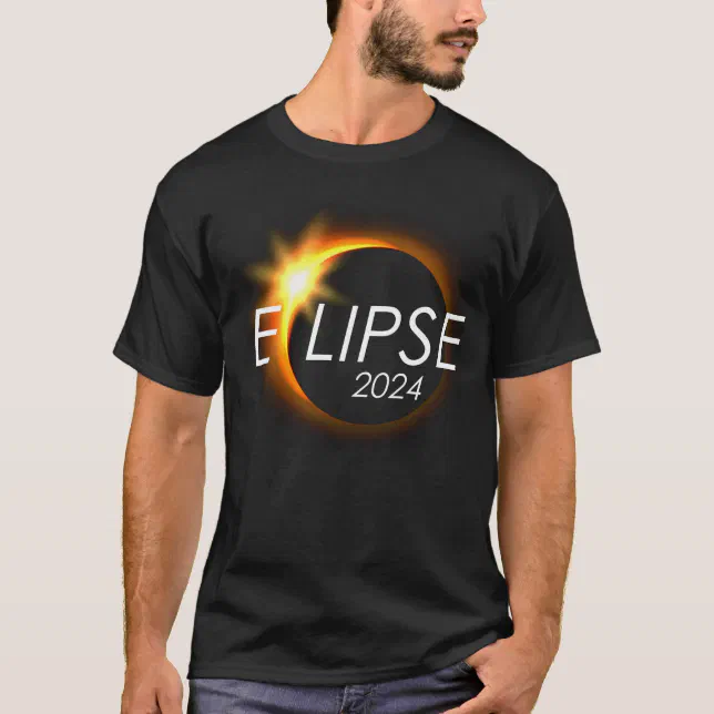 America Totality 04 08 24 Total Solar Eclipse 2024 T-Shirt | Zazzle