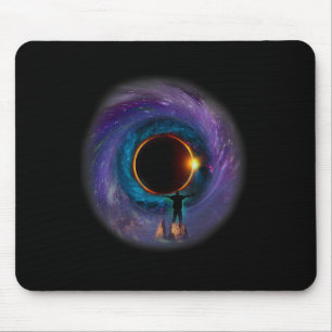 America Totality Spring 4.08.24 Total Solar Eclips Mouse Pad