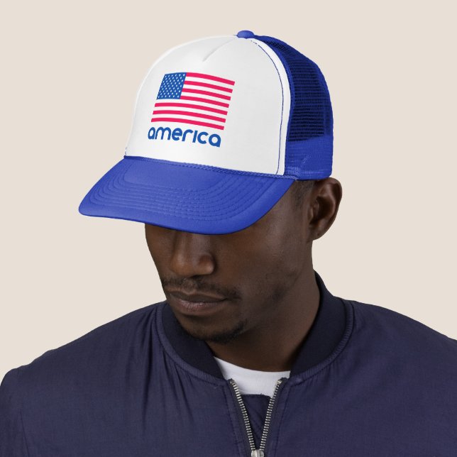America Trucker Hat (In Situ)