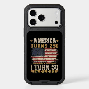 America Turns 250 I Turn 50 iPhone 17 Pro Max Case