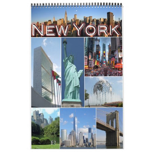 America _ USA _ New York _ Calendar