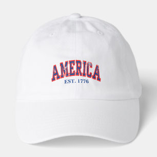 America USA 4th Of July Hat