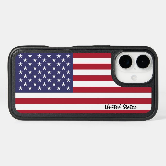 America & USA Flag fashion United States /sports Otterbox iPhone Case (Back Horizontal)