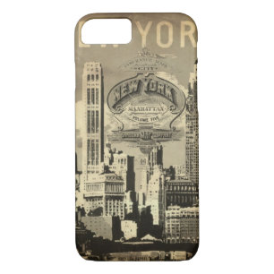 America USA travel vintage New York iPhone 8/7 Case
