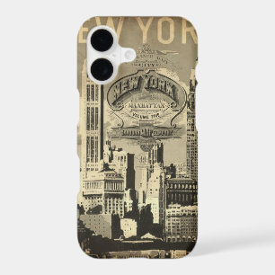 America USA travel vintage New York iPhone 17 Case