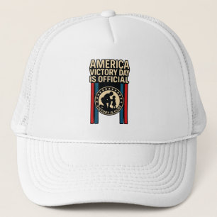 America Victory Day – Honor the Brave Today! Trucker Hat