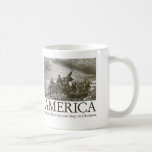America: We Will Kill You In Your Sleep On Christm Coffee Mug at Zazzle