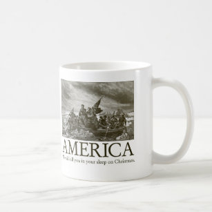 America: We will kill you in your sleep on Christm Coffee Mug
