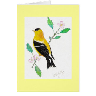 americam goldfinch cards