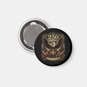 American 1776 2026 250th 4th July Patriotic Eagle Magnet