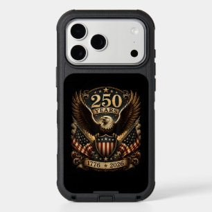 American 1776 2026 250th 4th July Patriotic Eagle iPhone 17 Pro Max Case
