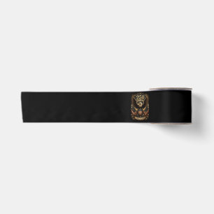 American 1776 2026 250th 4th July Patriotic Eagle Satin Ribbon