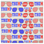 American 2020 power president Donald Trump pattern Fabric