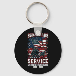 American 250th Anniversary Celebration 250 Years U Keychain