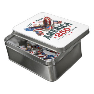 American 250th Anniversary USA Patriotic 4th July Jigsaw Puzzle