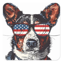 American 4th July Dog #10